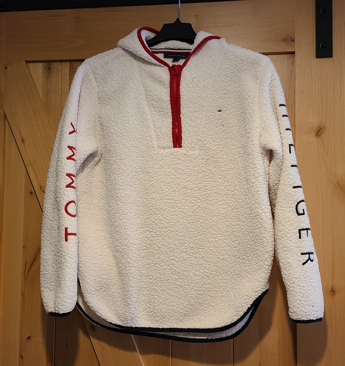Hilfiger Sherpa Hoodie Tommy Hilfiger Teddy Hoody Teddy Zip-Thru