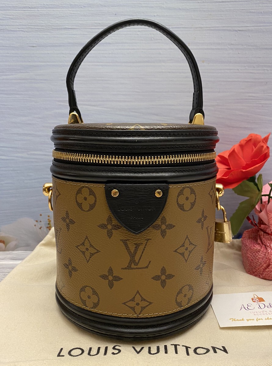 🌸Louis Vuitton Monogram Reverse Canvas Black Cannes Purse (FL4178