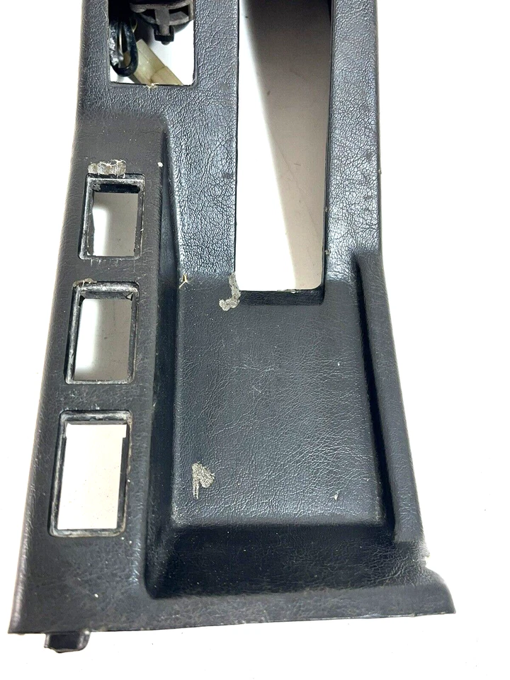 Toyota Supra Celica MA61 1984 1985 moldura interior consola central negro OEM Foto 4 de 4