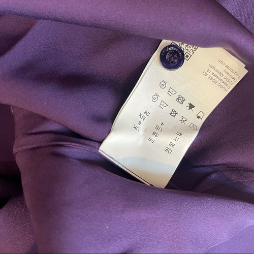 Hugo Boss Ladelia Blouse NWTin PURPLE Color - Picture 10 of 12
