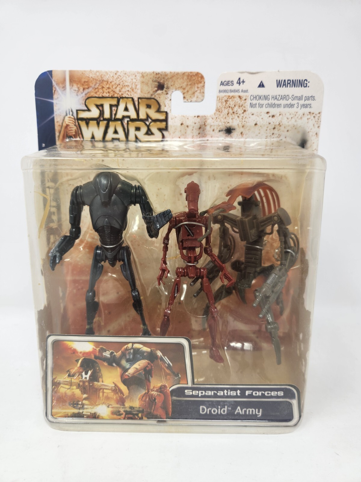 Sealed Star Wars Clone Wars Droid Army Separatist Forces Action Figures 2003 NEW