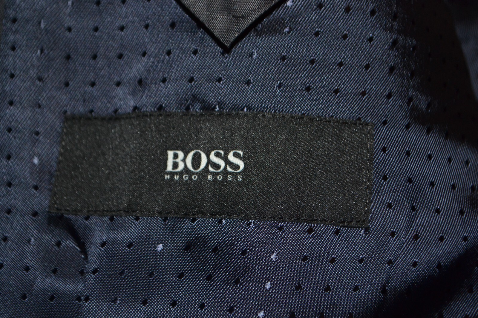 Hugo Boss Men Wool Blue Check 2 Front Metal Button Sports Coat Blazer Sz 46R thumbnail 12