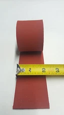 SILICONE SPONGE RUBBER ROLL  1/8THK X 2” WIDE X  10 FT LONG HIGHT TEMP