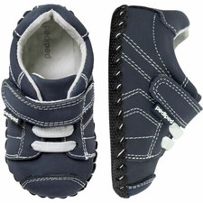 Pediped Baby Shoes - Jake Navy  Shoe - Size 0-6 Months. RRP £34