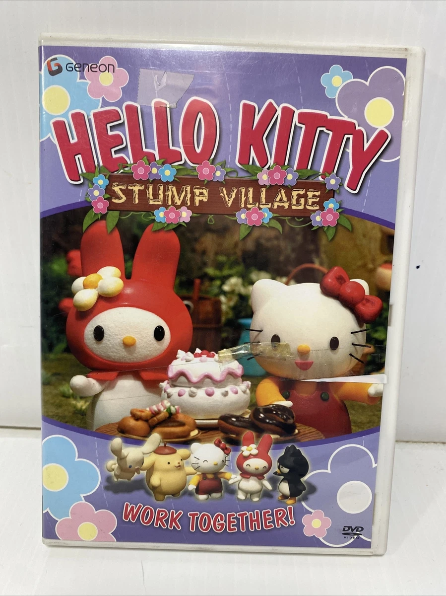 Hello Kitty Stump Village Work Together Vol 6 DVD Very Good