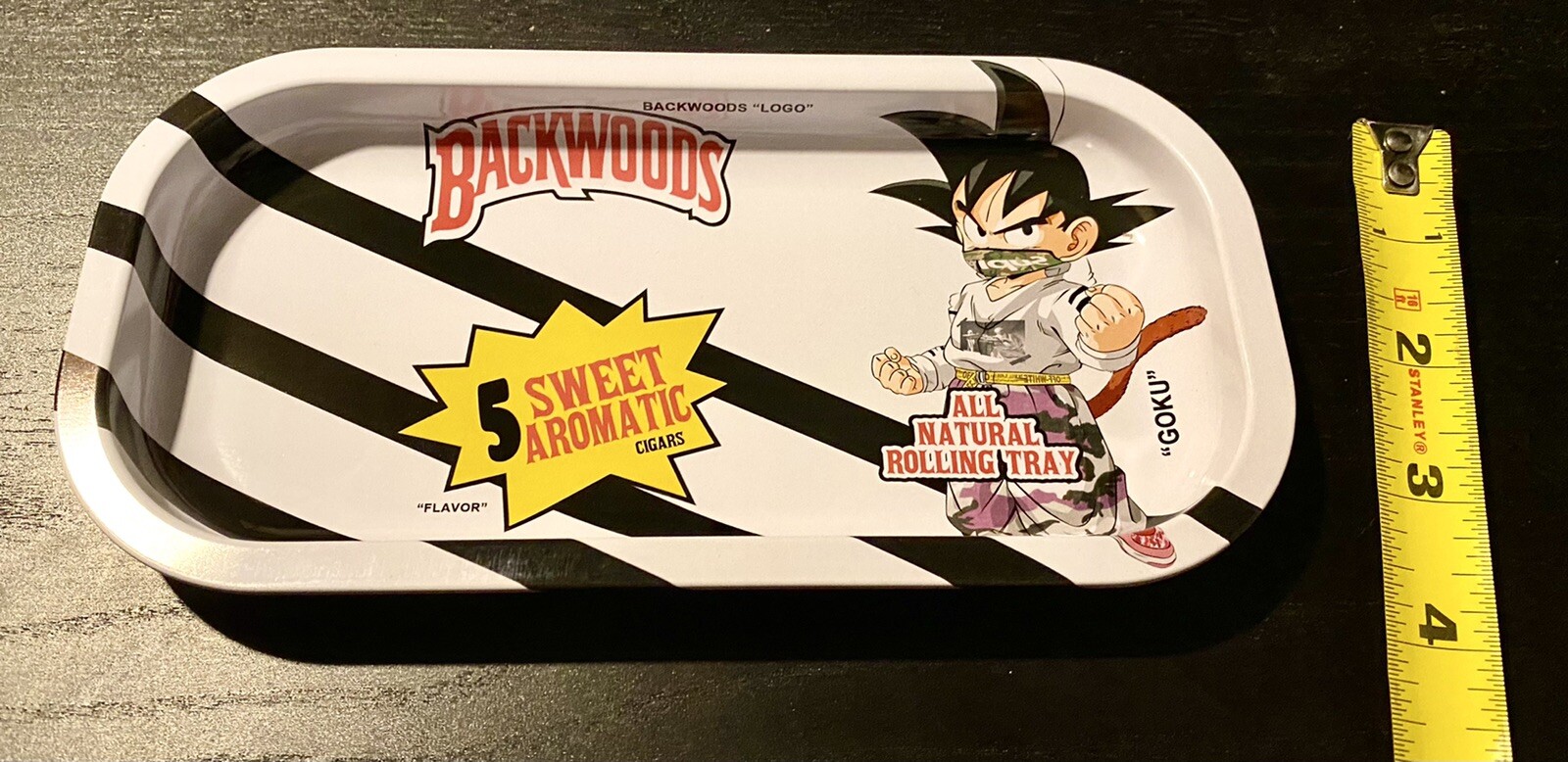 Goku x Off White Backwoods Custom 8”x4” Rolling Tray Dragon Ball Z Brand New eBay