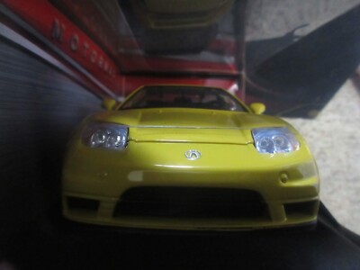 Acura NSX Yellow 1/18 Diecast Model Car by MOTORMAX 73140y for