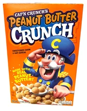 Cap'n Crunch Peanut Butter Sweetened Corn & Oat Cereal 11.4 oz Captain