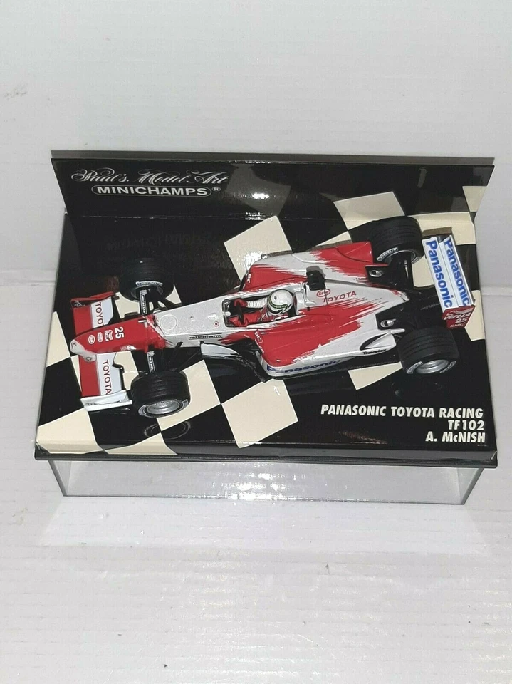 PANASONIC TOYOTA RACING TF102 A.McNISH 400 020025 MINICHAMPS 1/43 - Immagine 2 di 2