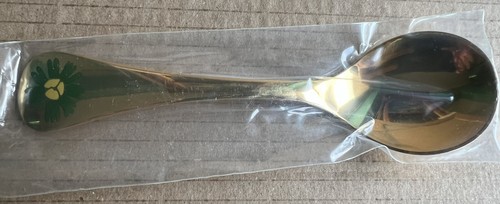 Georg Jensen Annual Spoon 1982 Gilded Sterling Silver - Winter Aconite - Foto 2 di 5