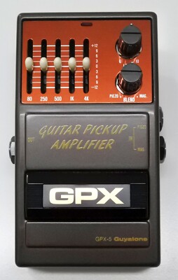 Guyatone GPX-5 Guitar Pickup Amplifier Guitar Effects Pedal MIJ #2 with Box
