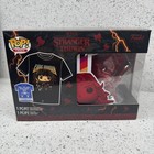 Funko Pop! Stranger Things Eddie Munson T-Shirt size Medium & Vinyl Figure Set