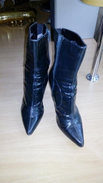 Women Nine West Boots Green 37