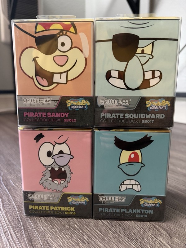 Ultimate Guard Squaroe Set: SpongeBob SquarePants Pirate Edition