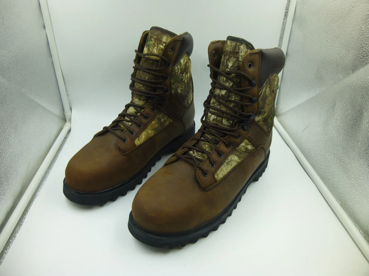 Cabelas Speed Hunter Dry-Plus Camo Hunting Boots Mens 8EE Wide Waterproof Cabelas Mens Hunt Boots 10 M Camo 400g Insulated Scent Free  main image 3