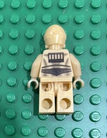 LEGO Star Wars C-3PO - Pearl Light Gold Minifigure Set 7106 4475 7190 4504 10144