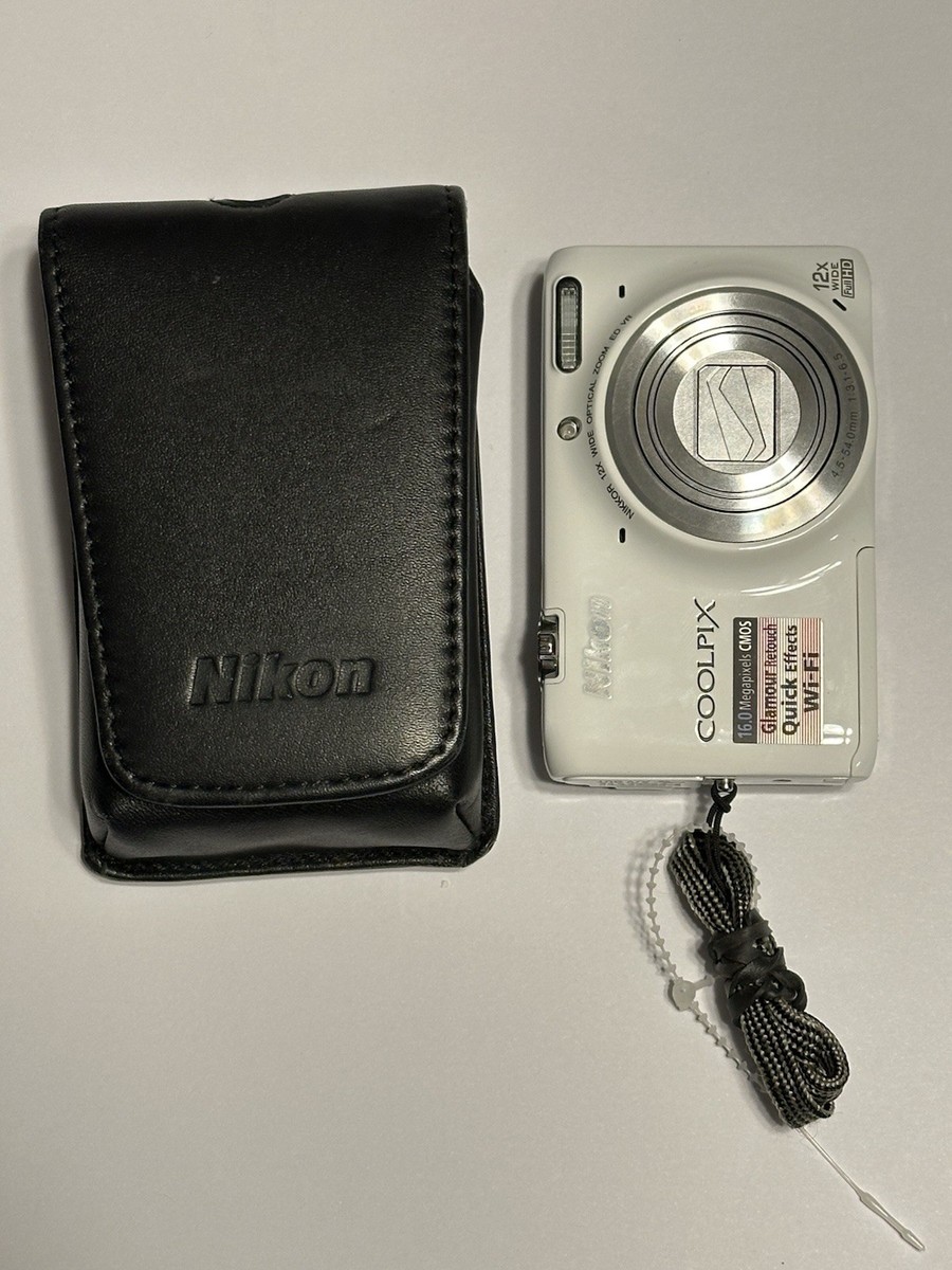 Nikon COOLPIX S6500 16.0MP Digital Camera - Red for sale