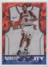 2019 Panini Contenders Optic Uniformity Red Cracked Ice Prizm RJ Barrett #3 12av
