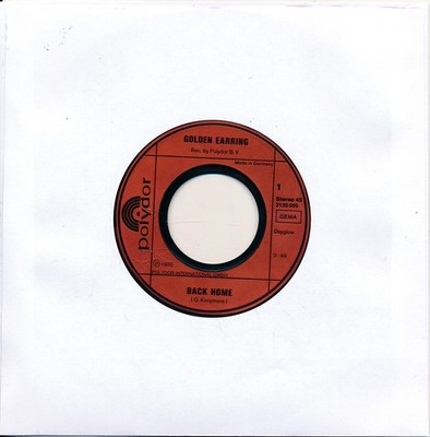 Back Home  - Golden Earring - Polydor 21135 005 - LC Single 7'' Vinyl 284/19