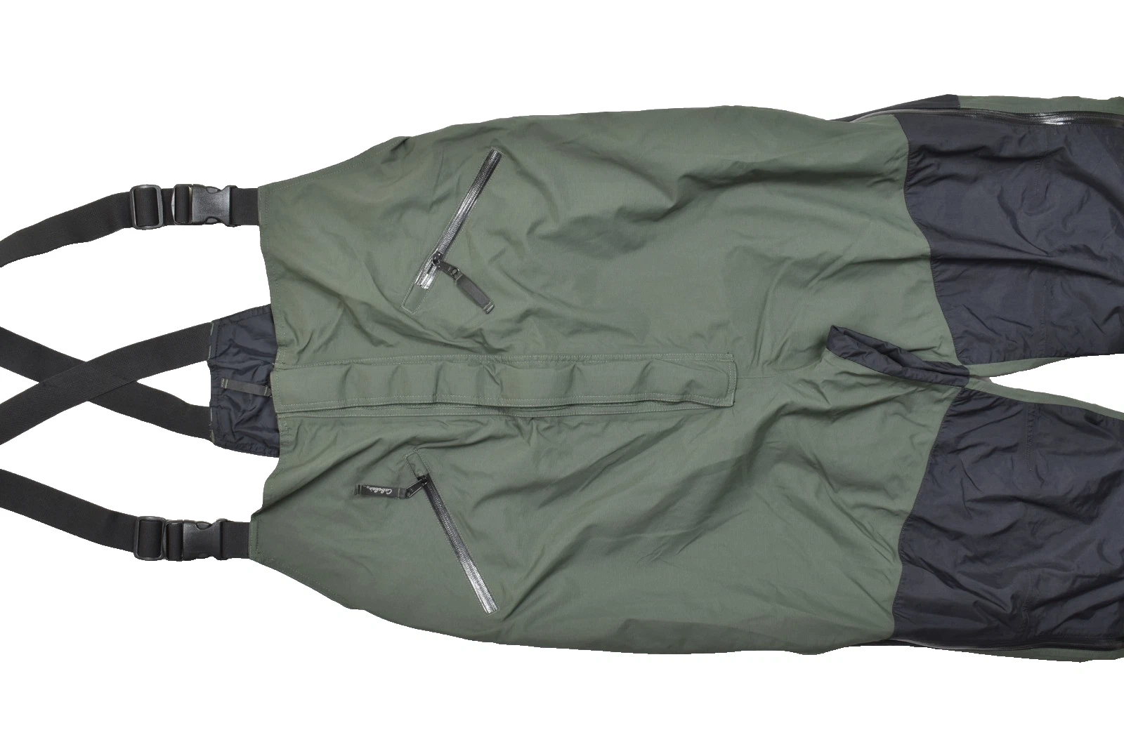 Cabela's Dry-Plus Waterproof Hunting Fishing Bibs Pants Green Black Men's 2XL T
Opens in a new windo