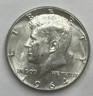 1964 50C Silver Kennedy Half Dollar Au U.S. Coin