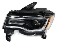 Oem Left Driver Side Bi-xenon Headlamp For Jeep Grand Cherokee Black Bezel Oem Left Driver Side Bi-xenon Headlamp For Jeep Grand Cherokee Black Bezel