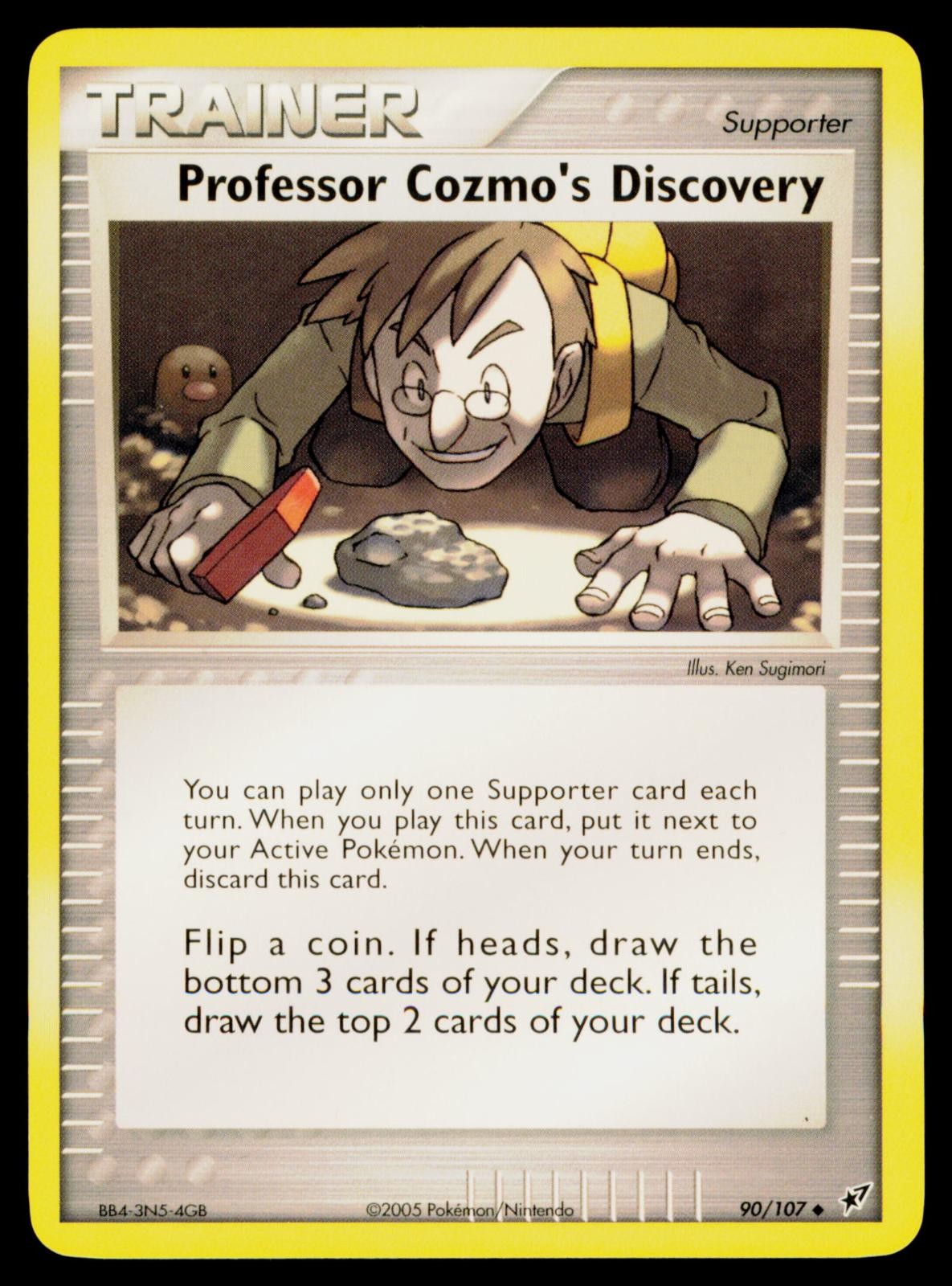 Professor Cozmo's Discovery - 90/107 LP Uncommon Deoxys Pokemon