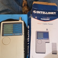 Intellinet 4-in-1 Cable Tester for RJ45, RJ11, USB, Coaxial Cables
