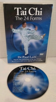Tai Chi: The 24 Forms w/Dr. Paul Lam DVD Revised Version 2011 Excellent FREE S/H