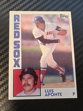 1984 Topps - Luis Aponte #187 Boston Red Sox 