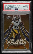 2022 Contenders Optic Up and Coming Gold Prizm 5/10 Najee Harris PSA 10 lz7