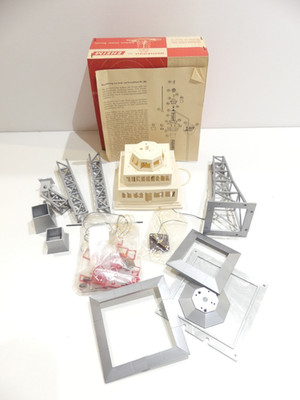 Eheim 303 Funk- und Fernsehturm m. Beleuchtung und Blinker in OVP BS1286