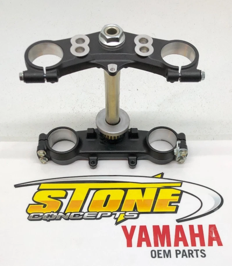 New Genuine OEM Yamaha 2018-2026 YZ65 Triple Tree Clamps Upper