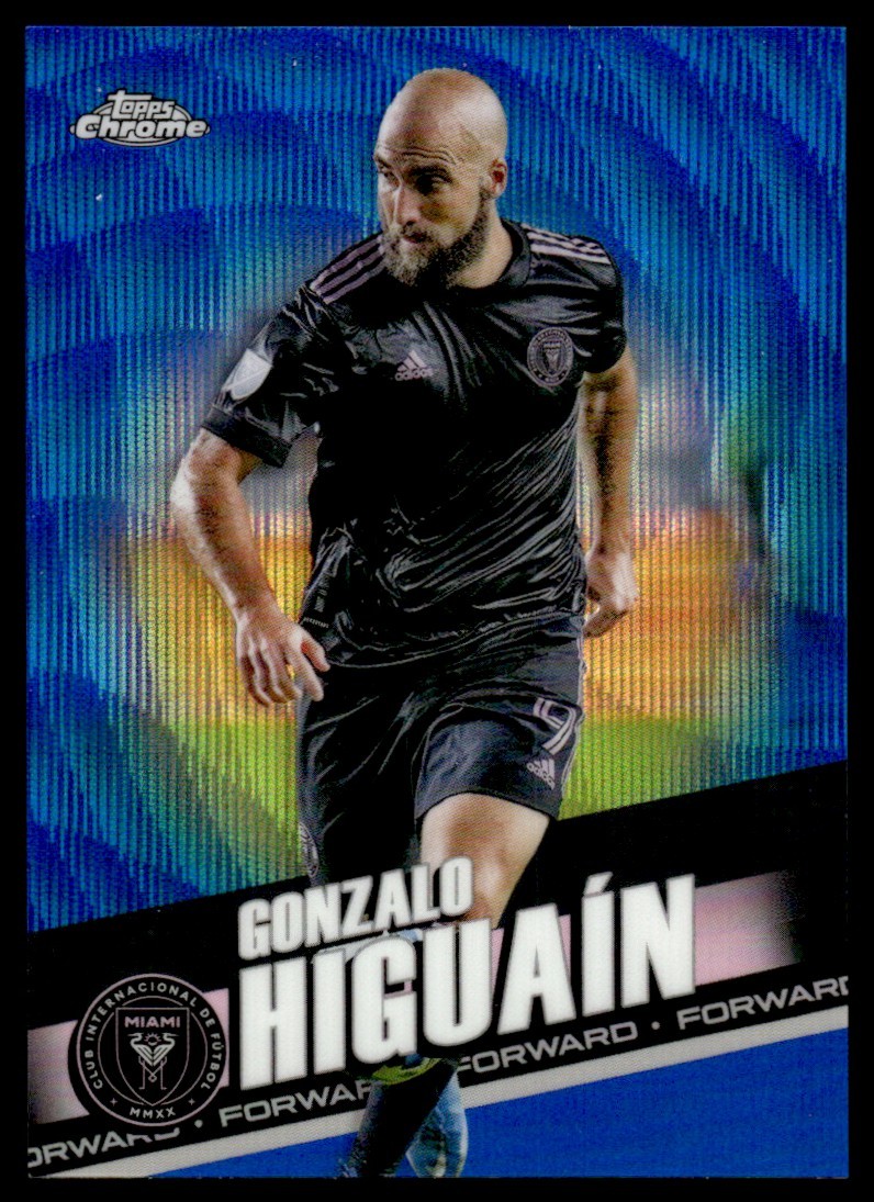 Andre Shinyashiki 2022 Topps Chrome MLS Blue Wave Refractors #51 Charlotte FC