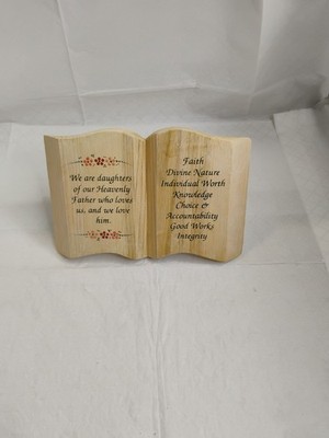 Daughters Of Heavenly Father Wood Sign