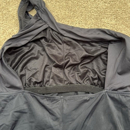 Magicsuit Plot Twist Nessa One Shoulder Classic Black One Piece Swimsuit Size 16 - Picture 7 of 11