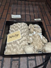 Soft & Cozy Company Bear And Blanket Set HSN