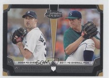 2012 Bowman Draft Dual Top 10 Picks Justin Verlander Danny Hultzen #TP-VH y0i