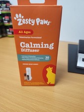 Zesty Paws Cat Calming Diffuser Plug-in Starter Kit for All Ages Orchid Mist