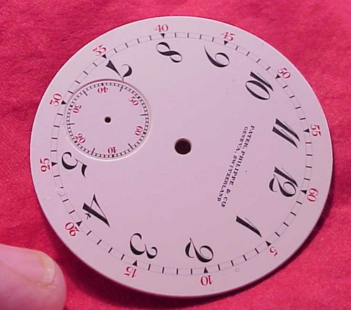 RELOJ BOLSILLO PATEK PHILIPPE & CIE esfera esmaltada blanca 40,95 mm DIÁMETRO REPUESTOS - Imagen 2 de 5