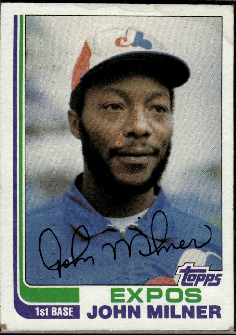 John Milner 1982 O-Pee-Chee Montreal Expos #331