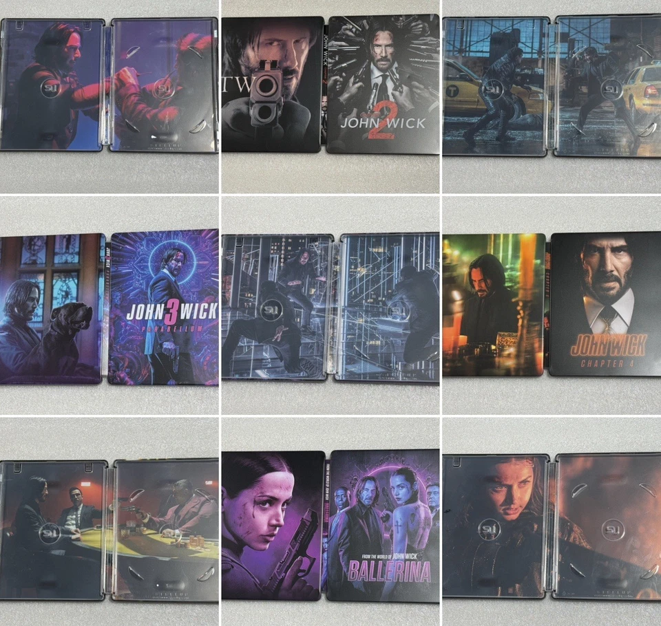 Paquete de 5 fundas Steelbook hechas a medida (elige cualquiera de los 5 artículos) PS4/PS5/Xbox/NS Foto 2 de 4