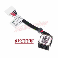 For Dell Latitude E7270 E7470 Laptop 0VCYYW AC DC Power Jack Charging Port Cable