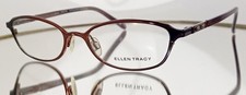 Originale ELLEN TRACY PATERA Eyeglasses BURGUNDY GRADIENT New Metal 50-17-130
