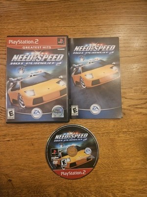 Need for Speed: Hot Pursuit 2 - Sony PlayStation 2 Tested Works 100% CIB