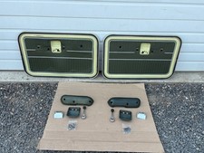 68-72 Ford Truck Door Panels Cards W Trim Surround 1968-1972 F100 F250 F350