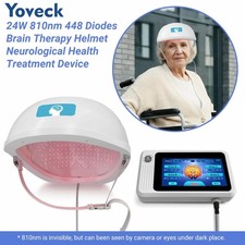 24W 810nm Brain Health NIR Helmet 448 Diodes Memory Anxiety Sleep Support Device
