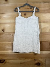 paris atelier other stories Textured Mini Dress White Women’s Size 2 NWT