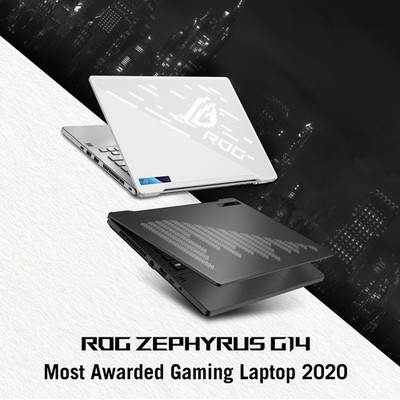 ASUS ROG Zephyrus G14 14in FHD Ryzen 7 5800HS RTX 3060 16GB 1TB SSD W11 White