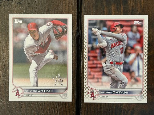 CHROME ASG STAMPED VARIATION 2022 TOPPS #660 Shohei Ohtani  Gold Stars